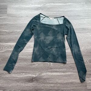 Paloma wool blue long sleeved top